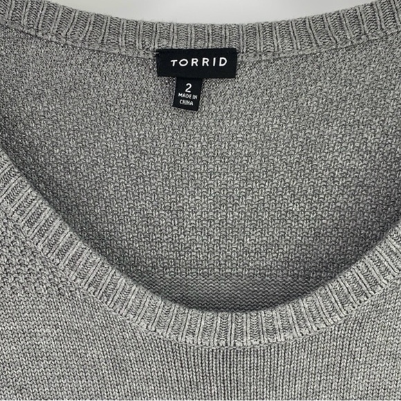 Torrid Glam Rock Striped Sweater Dress - Picture 3 of 6